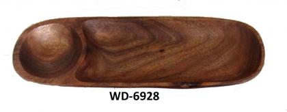 bandeja de madera 41cmx13cm